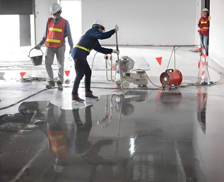 Enhance your floors with high-performance, long-lasting epoxy coatings.